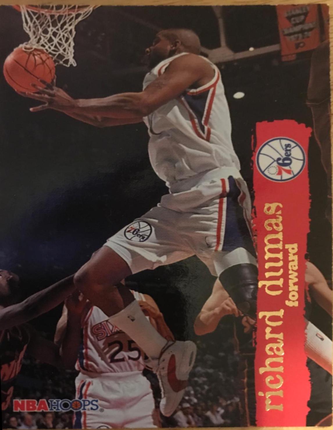Richard Dumas #321 Basketball Cards 1995 Hoops