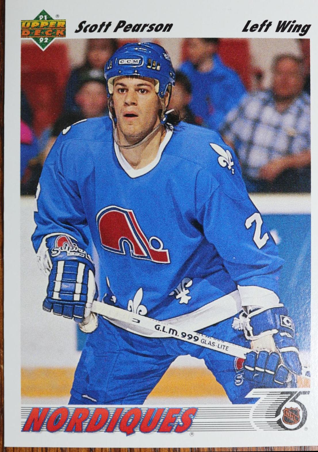Scott Pearson #336 Hockey Cards 1991 Upper Deck