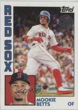 Mookie Betts #T84-20 Baseball Cards 2019 Topps 1984 Baseball