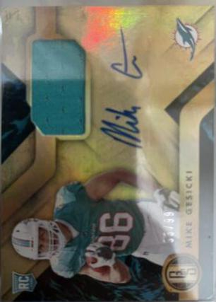 Mike Gesicki #224 2018 Panini Gold Standard Football