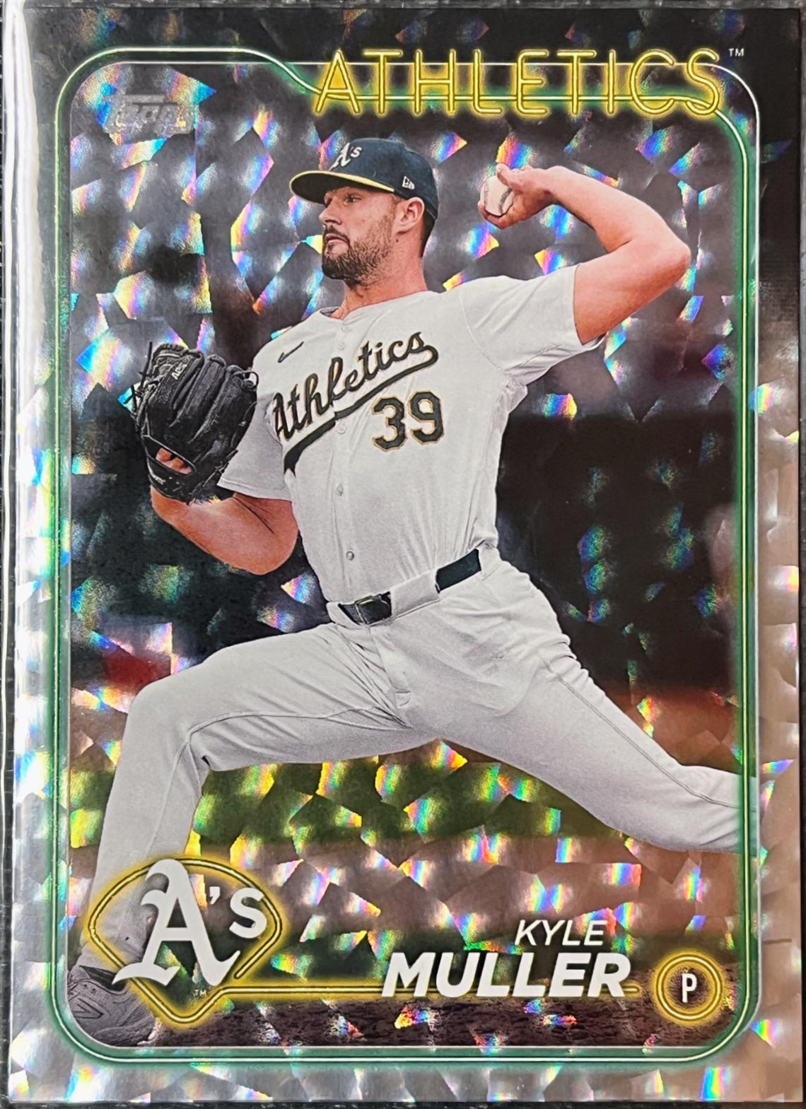Kyle Muller [Silver Crackle Foilboard] #US80