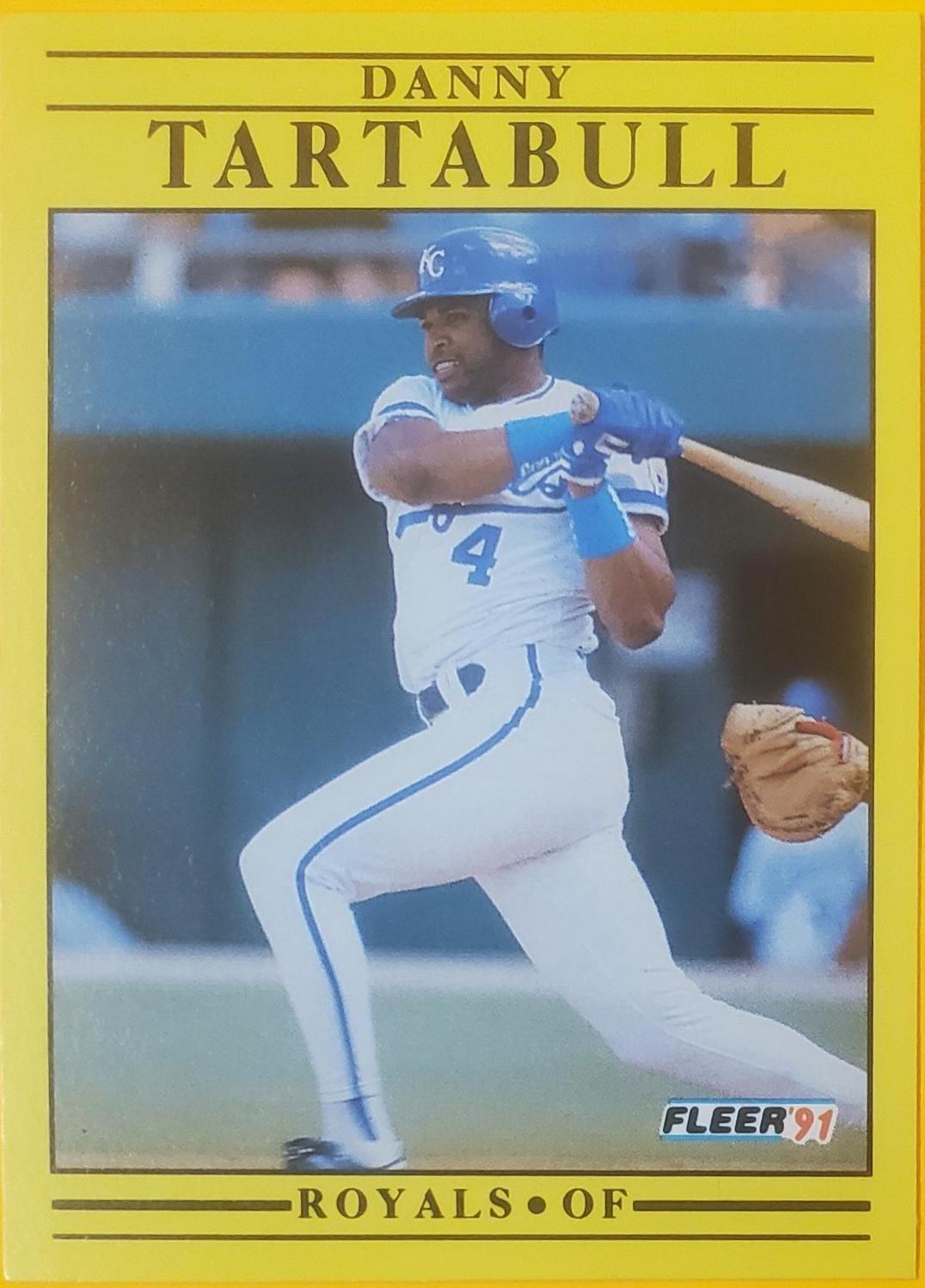 Danny Tartabull #572 Baseball Cards 1991 Fleer