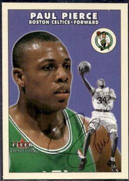 Paul Pierce #45 Basketball Cards 2000 Fleer Tradition