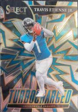 Travis Etienne Jr. #TUR-7 Football Cards 2021 Panini Select Turbocharged