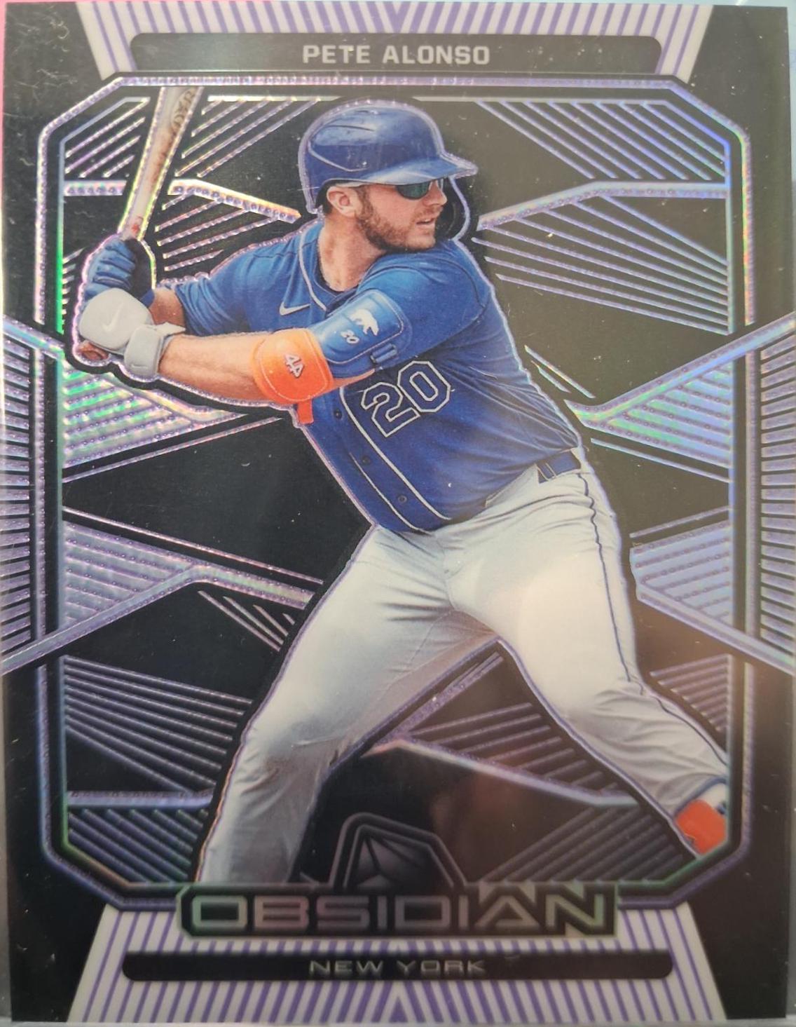 Pete Alonso #55 2020 Panini Chronicles Baseball Obsidian