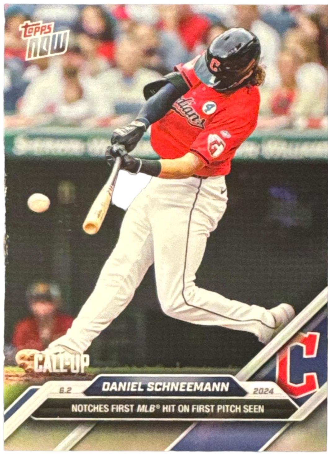 Daniel Schneemann #253 Baseball Cards 2024 Topps Now