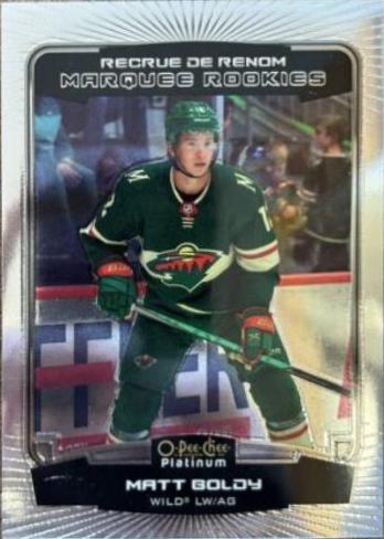 Matt Boldy #P-MB Hockey Cards 2022 O Pee Chee Platinum Previews