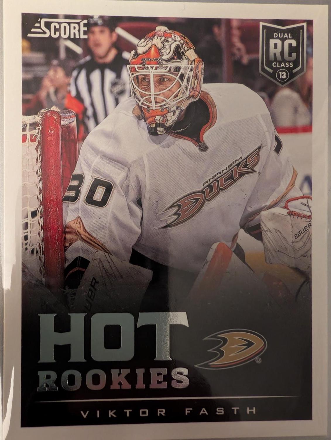 Viktor Fasth #625 Hockey Cards 2013 Panini Score