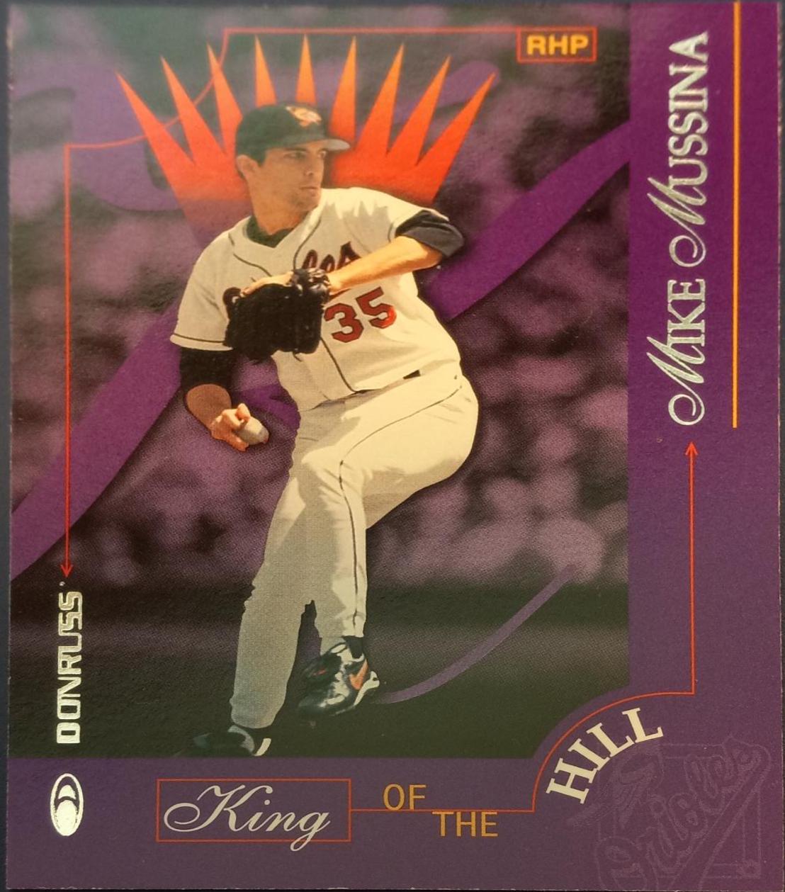 Mike Mussina #432 1997 Panini Donruss Baseball