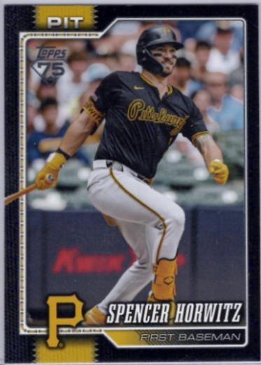 Spencer Horwitz [Black Border] (2026 Topps)