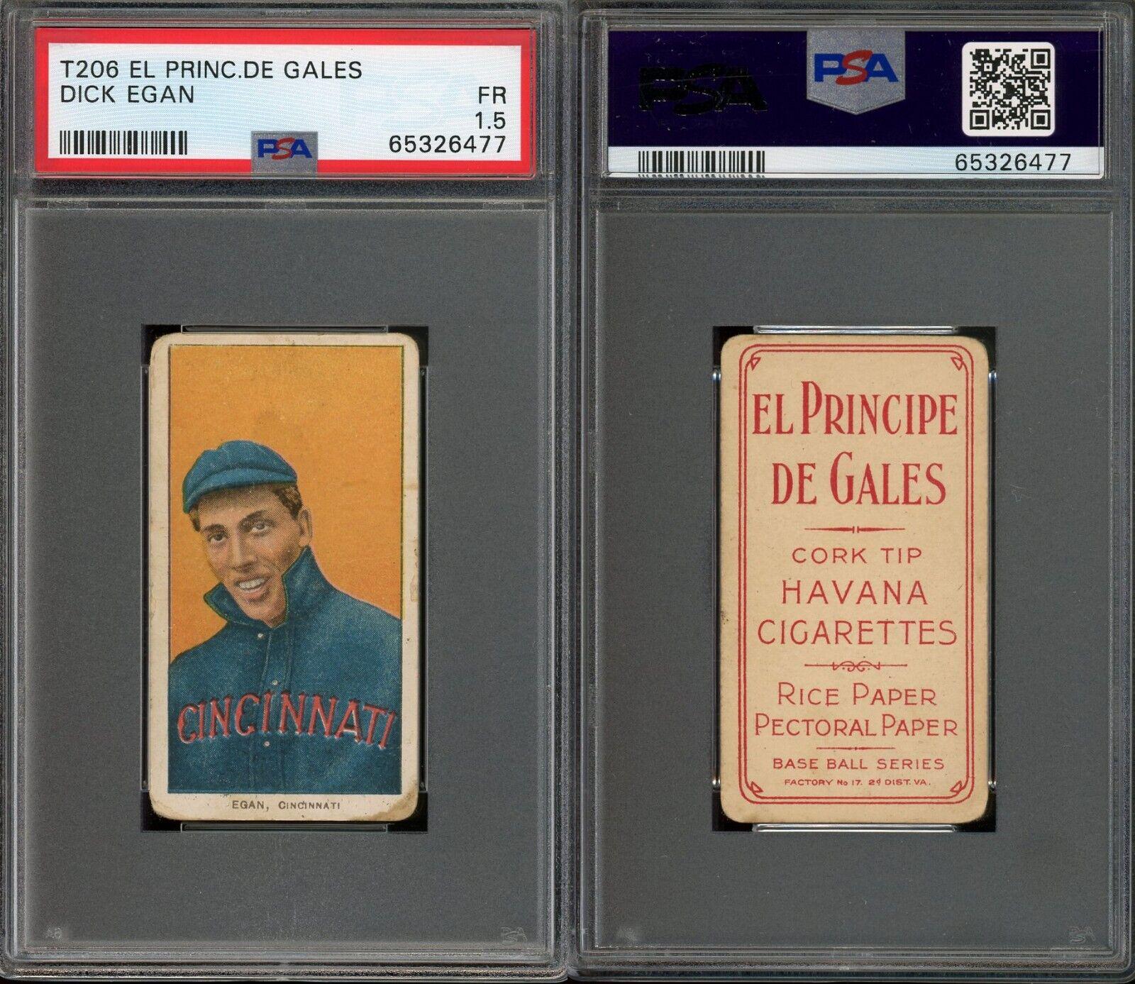 Dick Egan #NNO Baseball Cards 1909 T206 El Principe De Gales