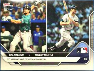 Cal Raleigh / Mickey Mantle