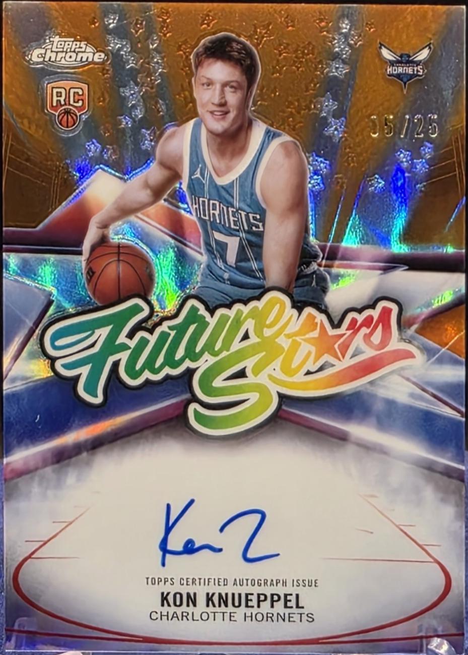 Kon Knueppel [Refractor Orange] #FS-KK Prices | 2025 Topps Chrome