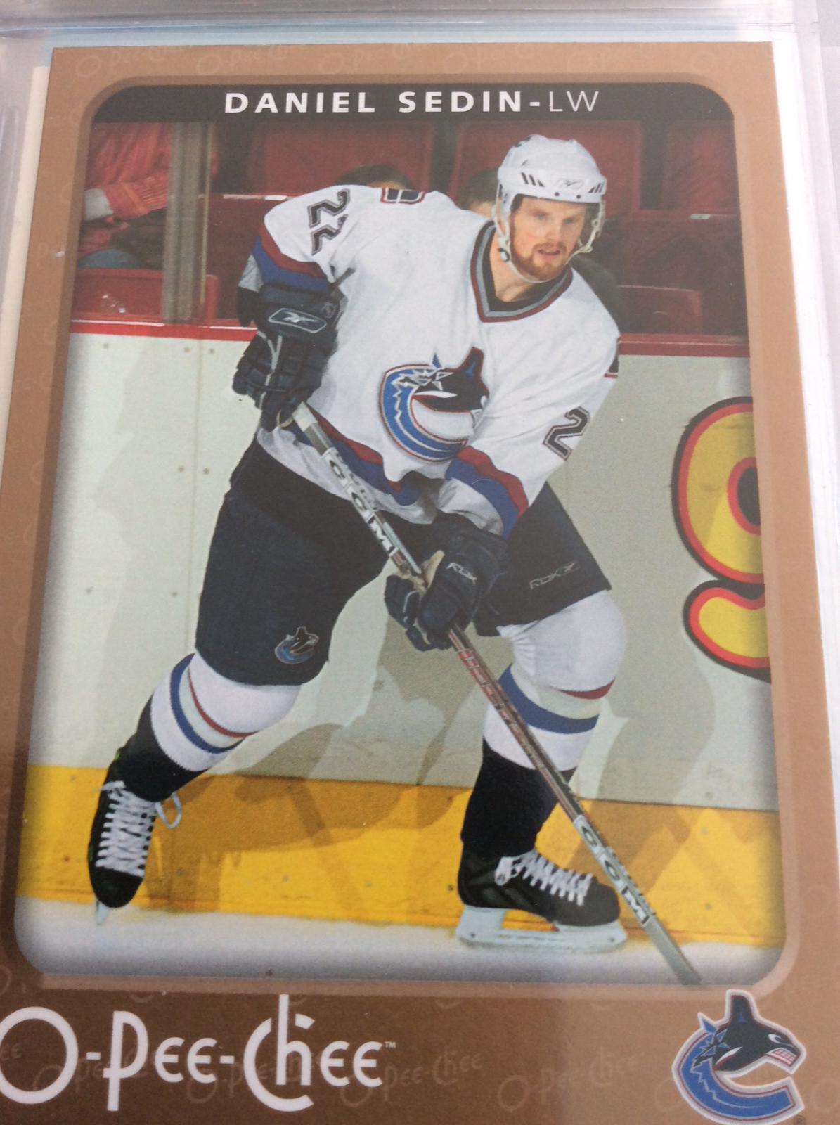 Daniel Sedin #478 Hockey Cards 2006 O Pee Chee