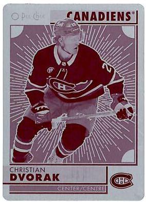 Christian Dvorak #271 Hockey Cards 2022 O Pee Chee