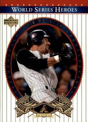 Luis Gonzalez #27 Baseball Cards 2002 Upper Deck World Series Heroes