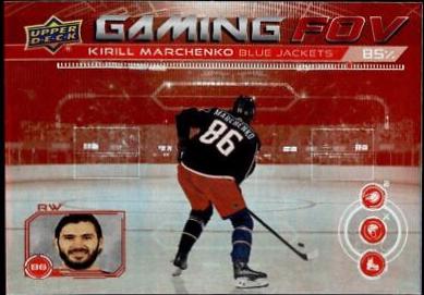 Kirill Marchenko #GFOV-10 Hockey Cards 2024 Upper Deck Gaming FOV