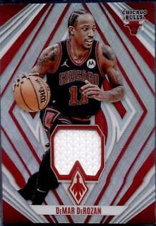 DeMar DeRozan #VM-DER Basketball Cards 2023 Panini Phoenix Veteran Materials