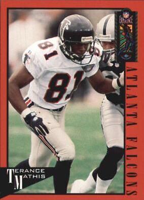 Terance Mathis #7 Football Cards 1995 Classic NFL Experience