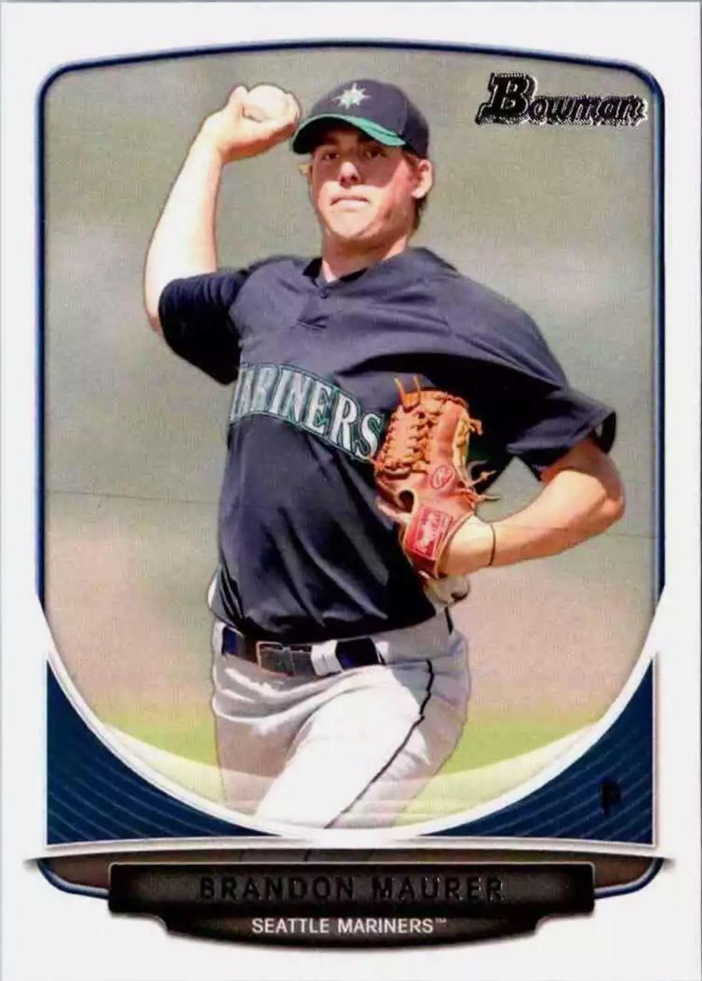 Brandon Maurer #BP22 Baseball Cards 2013 Bowman Prospect