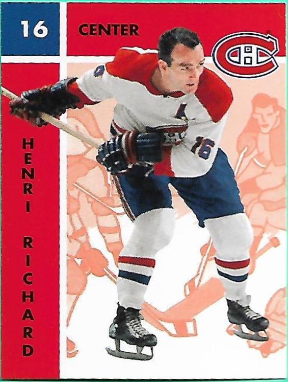 Henri Richard #58 1995 Parkhurst Hockey