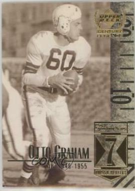 Otto Graham #7 Football Cards 1999 Upper Deck Century Legends