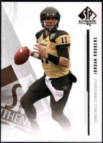 Jordan Rodgers #6 Football Cards 2013 SP Authentic