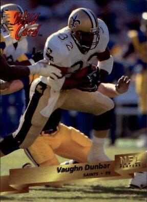 Vaughn Dunbar #173 1993 Wild Card Football