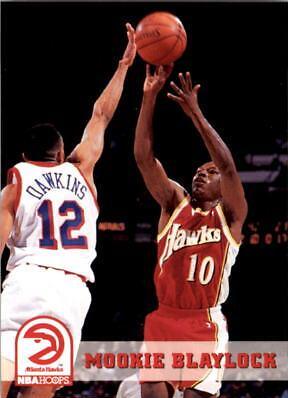 Mookie Blaylock #2 Basketball Cards 1993 Hoops