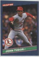 John Tudor #134 Baseball Cards 1986 Leaf Prices