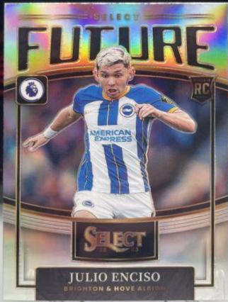 Julio Enciso #2 Soccer Cards 2022 Panini Select Premier League Future
