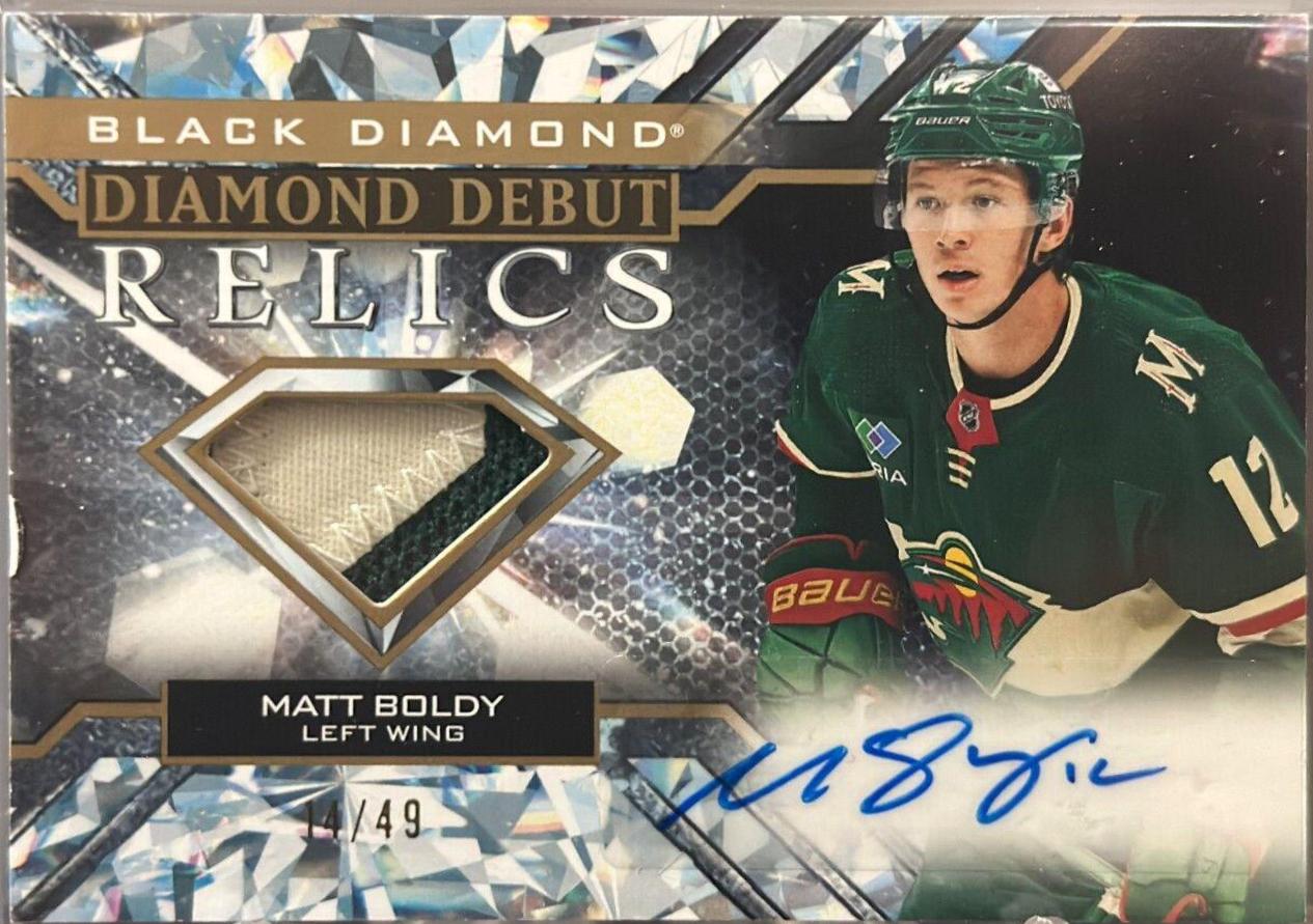 Matt Boldy [Autograph Patch] #DD-BO