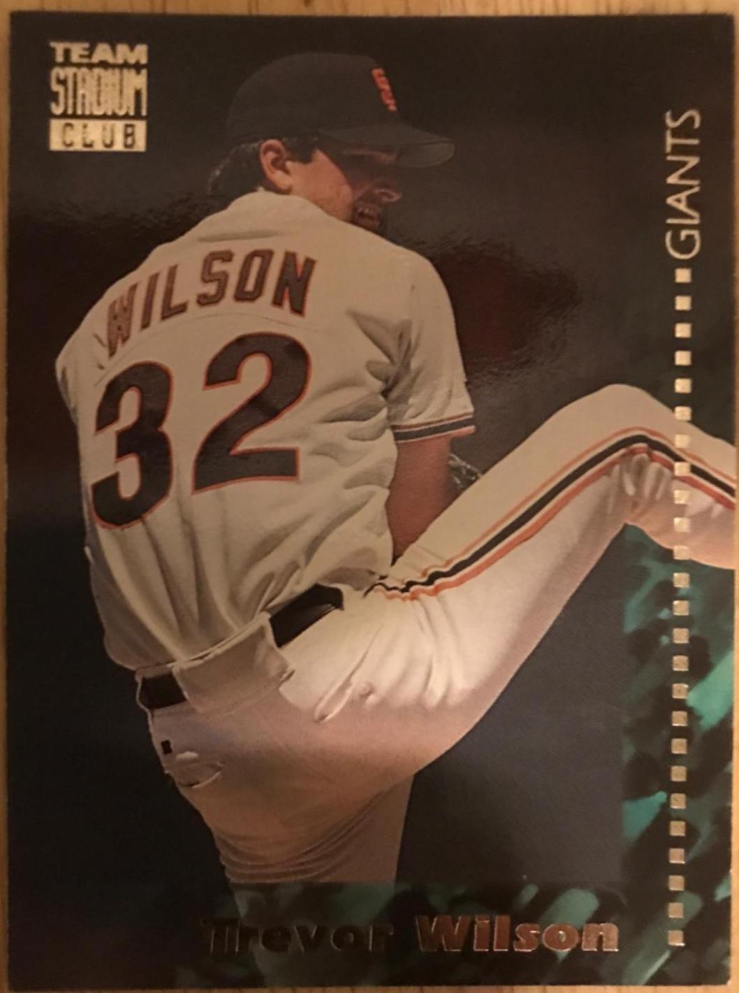 Trevor Wilson #21 Baseball Cards 1994 Stadium Club Team Series