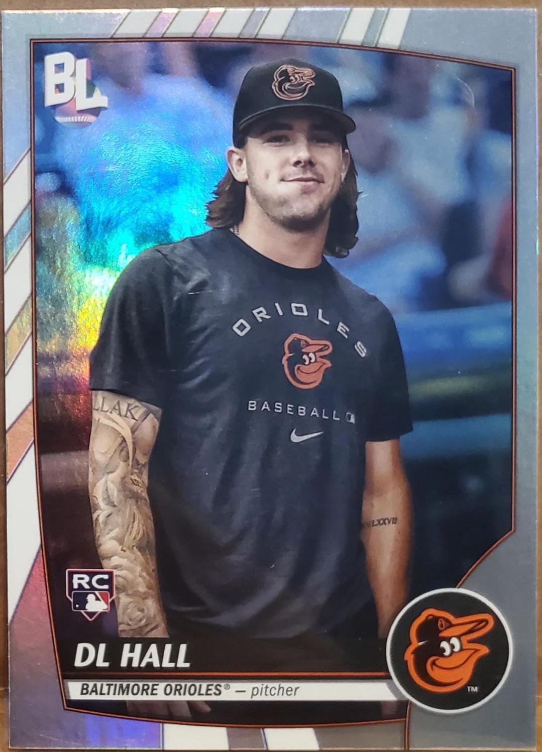 DL Hall #207 Baseball Cards 2023 Topps Big League