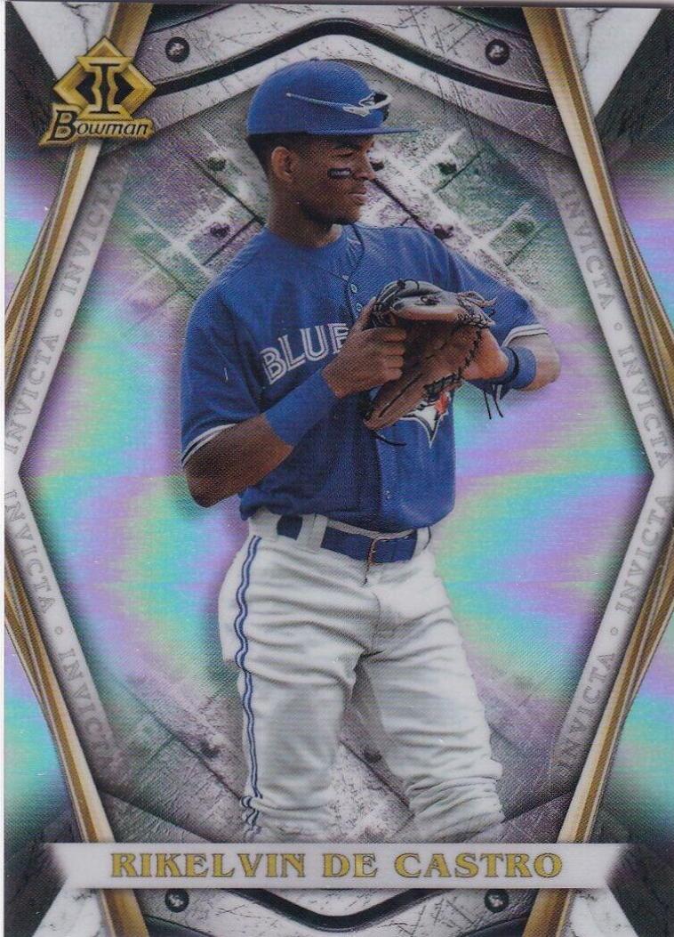 Rikelvin De Castro #BI-14 Baseball Cards 2022 Bowman Chrome Invicta