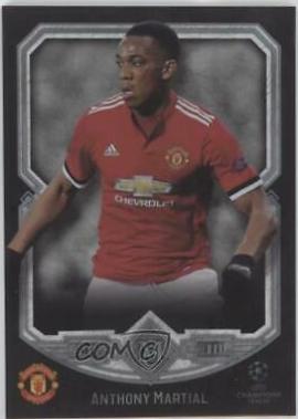 Anthony Martial #36 Soccer Cards 2017 Topps Museum Collection UEFA Champions League