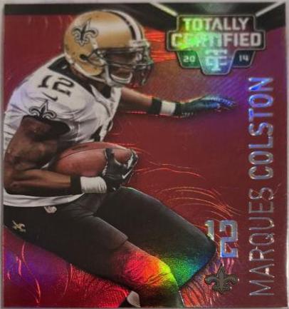 Marques Colston [Mirror Platinum Red] #60