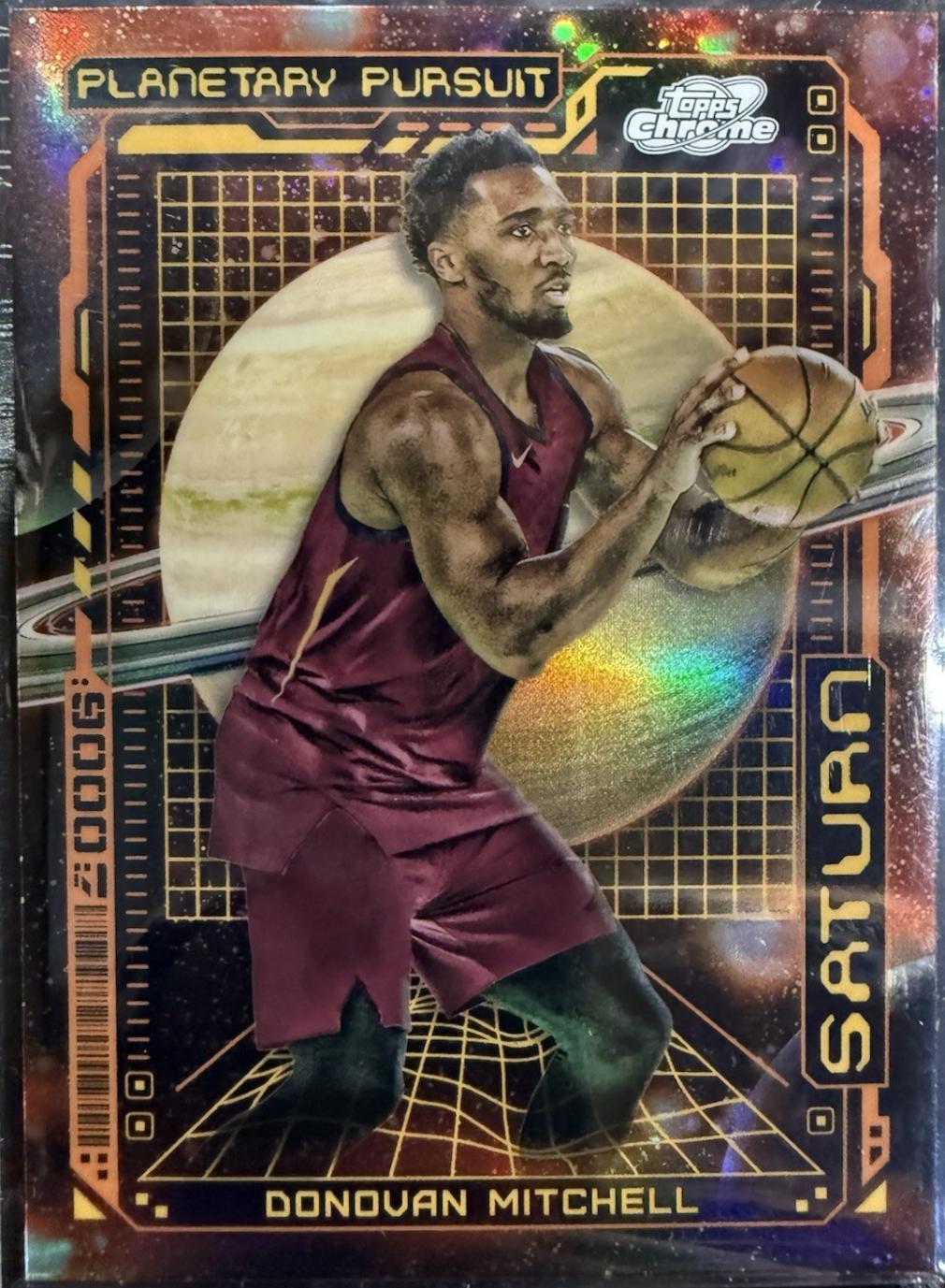 Donovan Mitchell #PPSA-4 2023-24 Topps Chrome Cosmic Basketball Planetary Pursuit