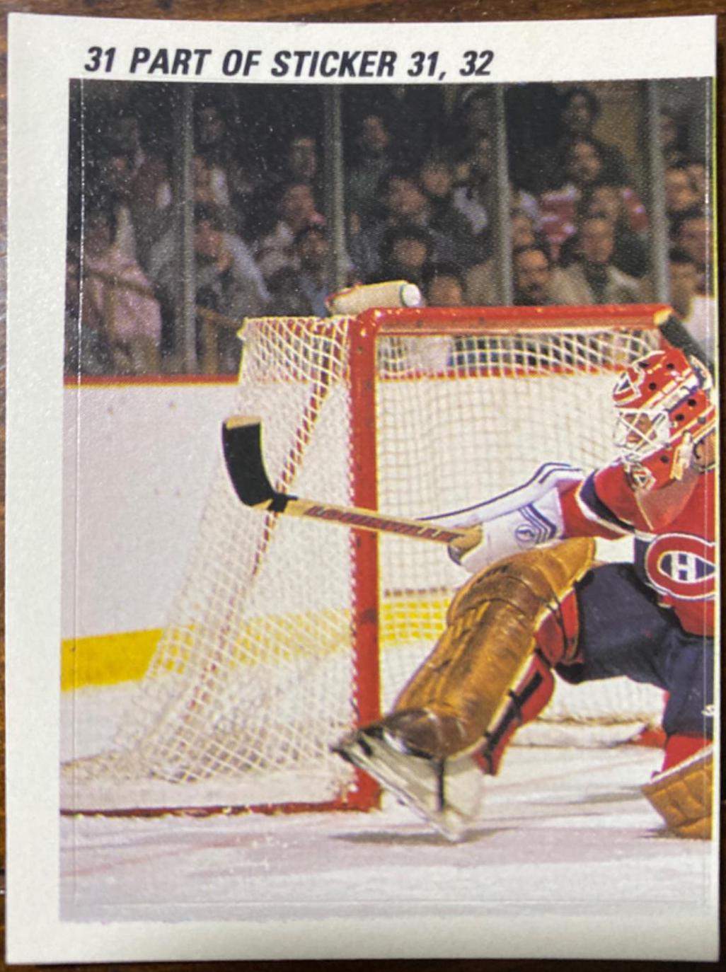 Patrick Roy #31 Hockey Cards 1988 O-Pee-Chee Sticker
