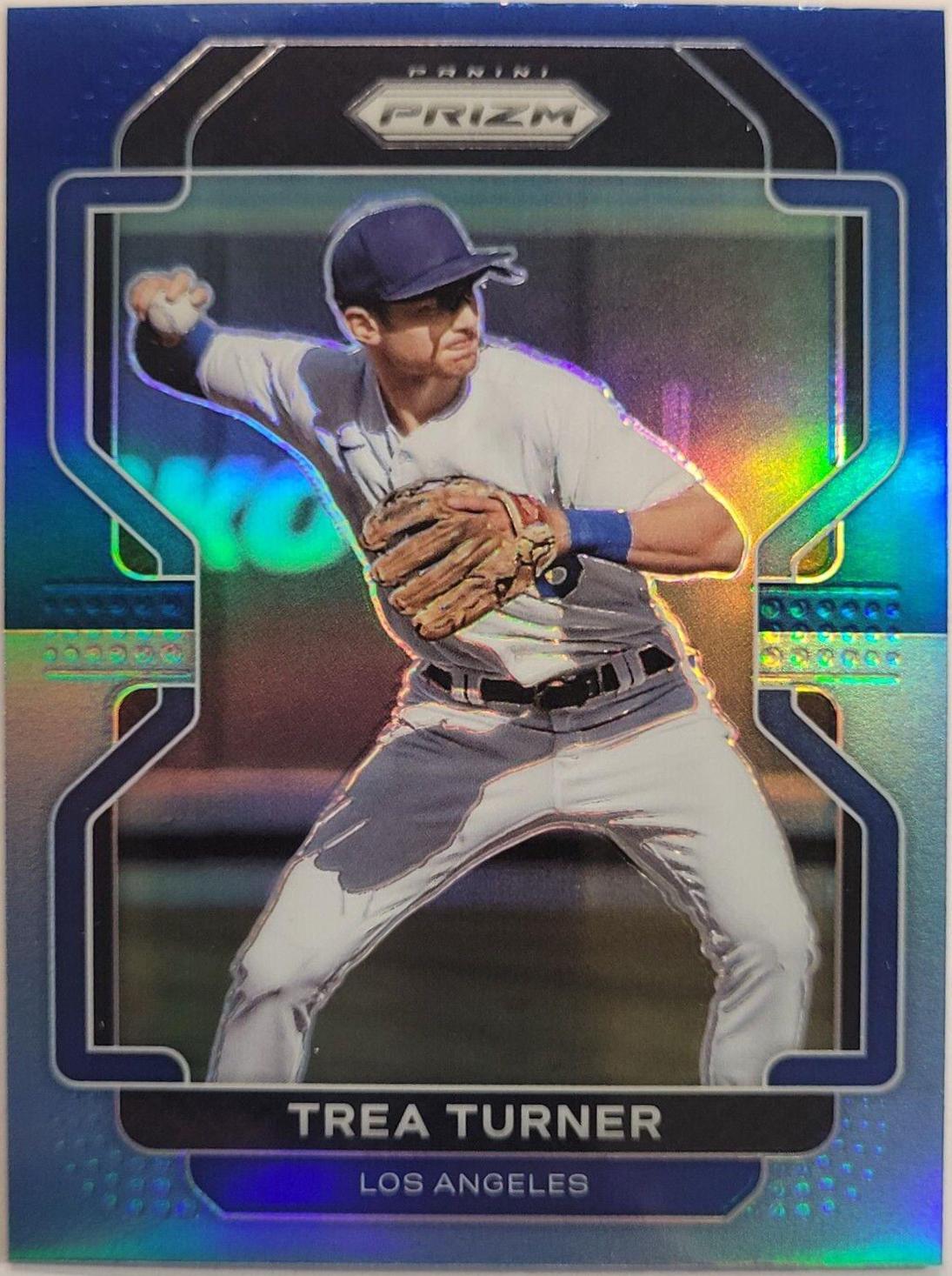 Trea Turner [Navy Blue Carolina Prizm] #227