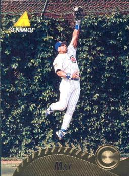 Derrick May #28 Baseball Cards 1995 Pinnacle