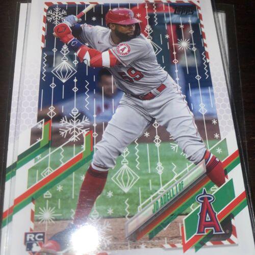 Jo Adell #HW135 Baseball Cards 2021 Topps Holiday Mega Box