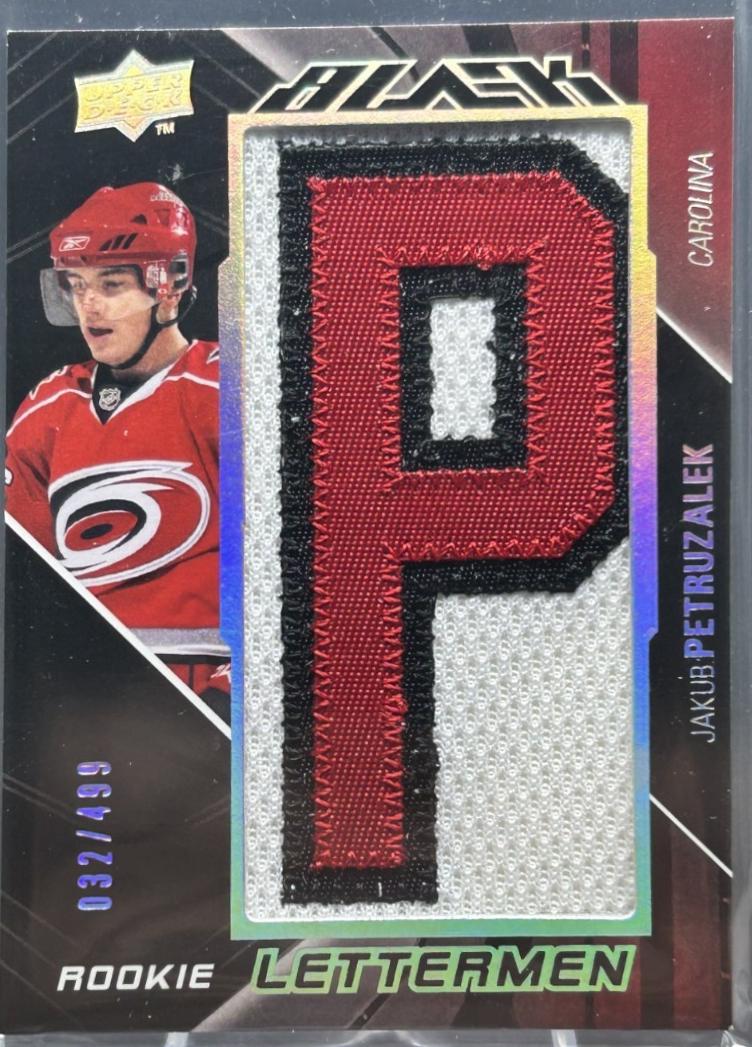 Jakub Petruzalek #47 2009 Upper Deck Black Hockey