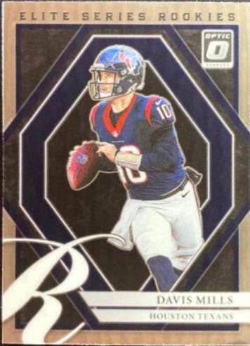 Davis Mills #ESR-15 Football Cards 2021 Panini Donruss Optic Elite Series Rookies