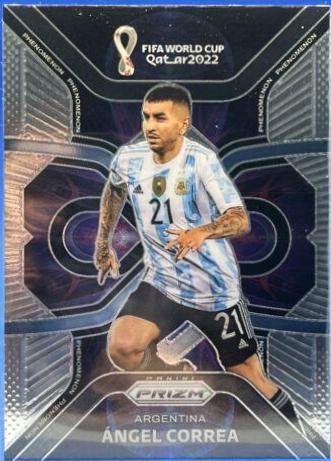 Angel Correa #3 Soccer Cards 2022 Panini Prizm World Cup Phenomenon