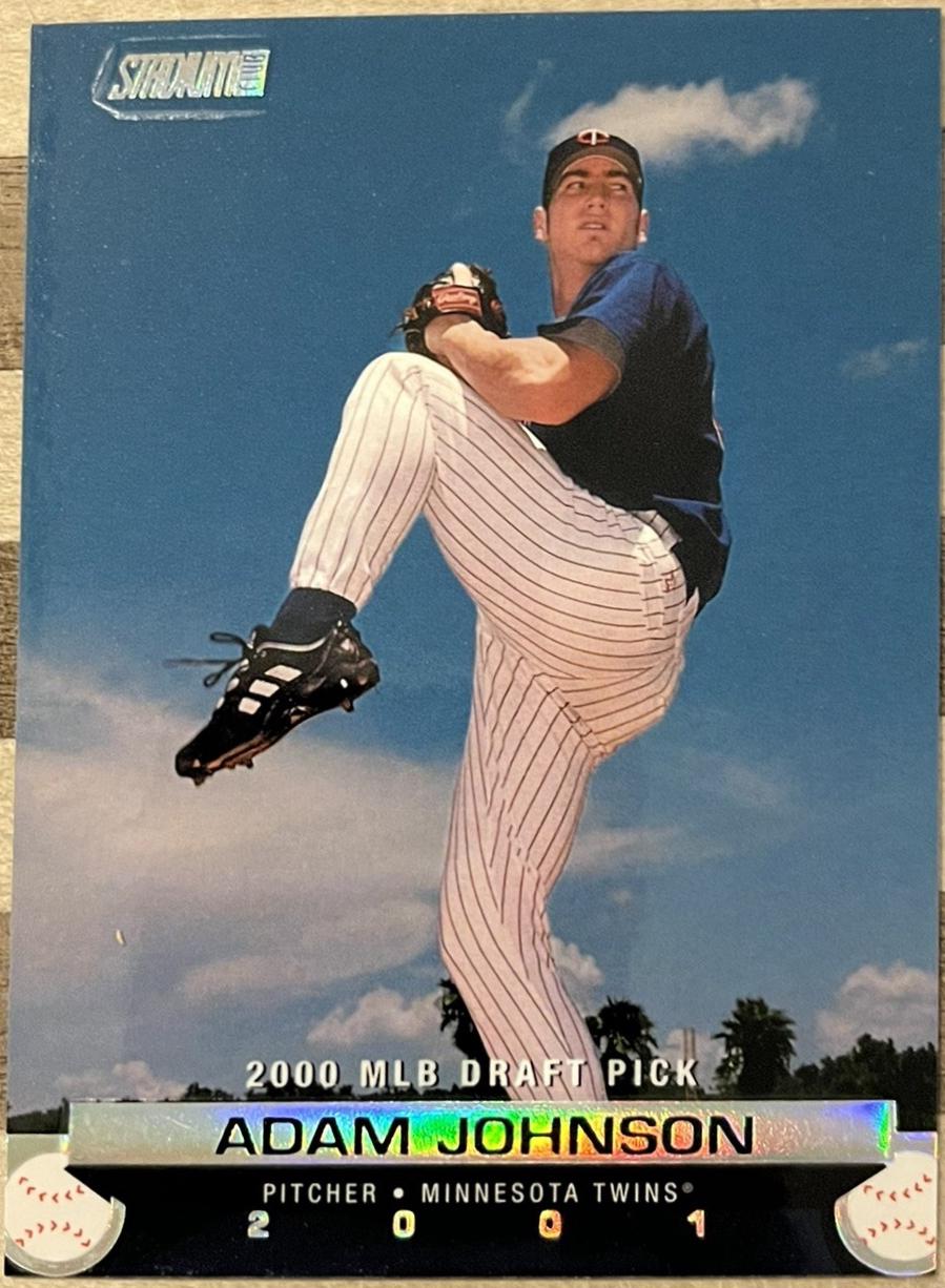 Adam Johnson #152 Baseball Cards 2001 Stadium Club