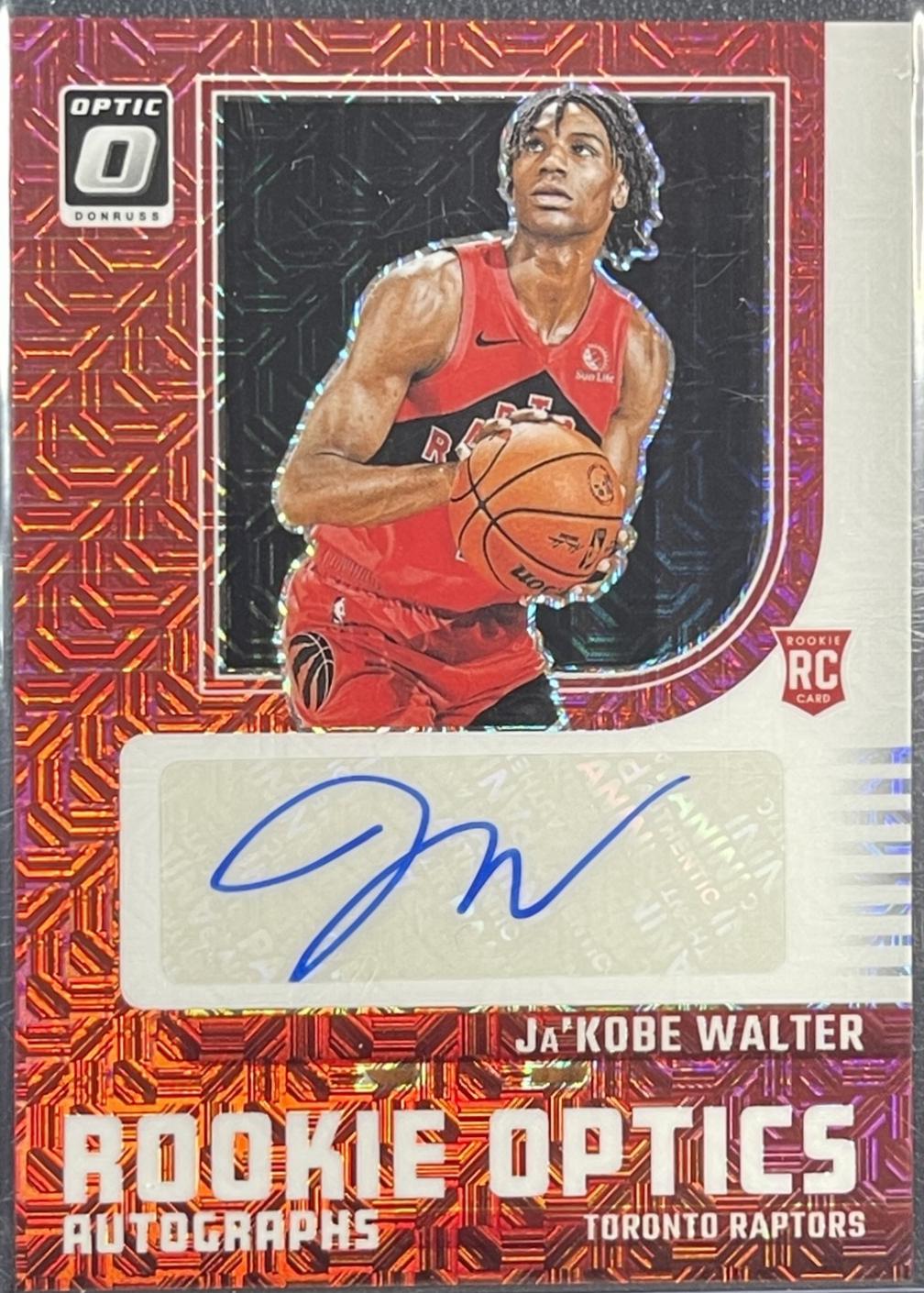 Ja'Kobe Walter #333 2024 Panini Donruss Optic Choice Basketball