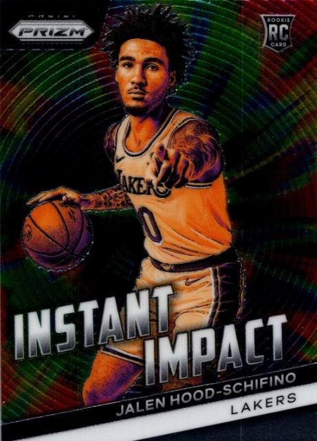 Jalen Hood-Schifino #8 Basketball Cards 2023 Panini Prizm Instant Impact