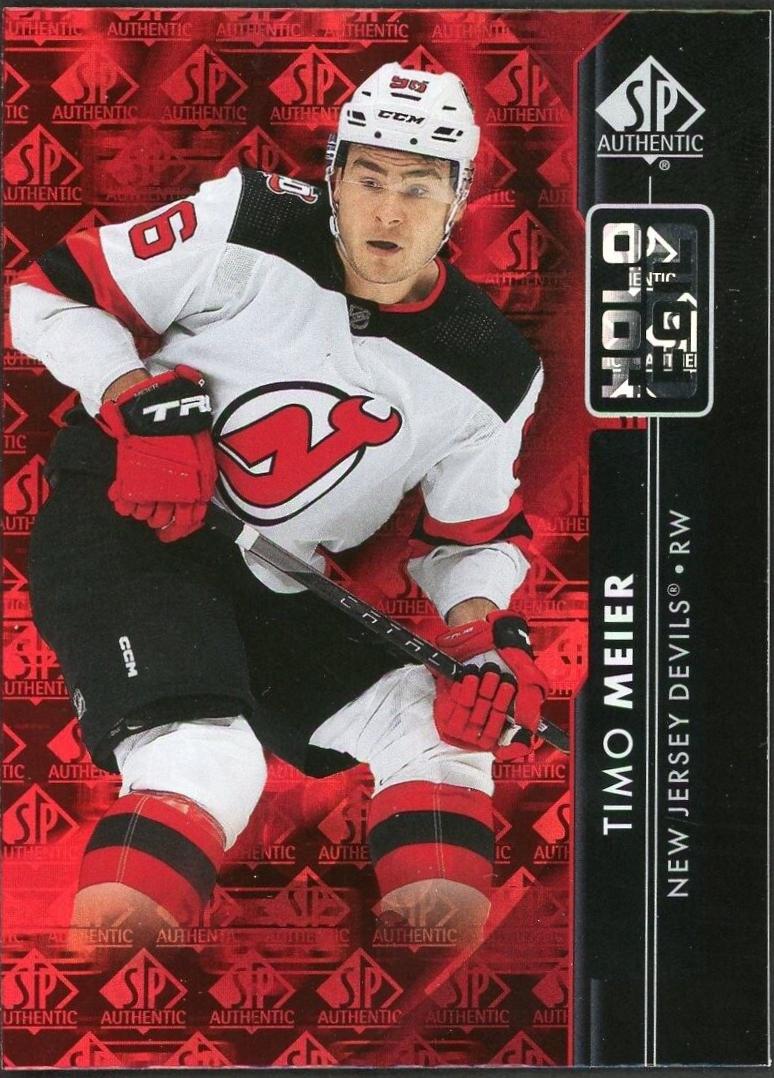 Timo Meier #HF-29 Hockey Cards 2023 SP Authentic Holofoil