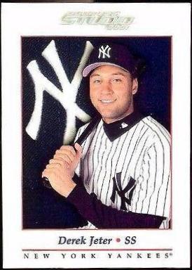 Derek Jeter #5 Baseball Cards 2001 Donruss